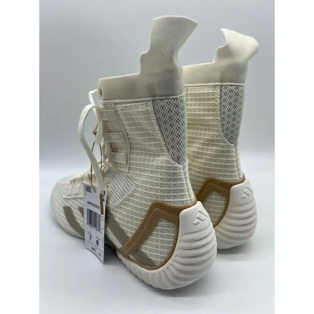 Adidas Boxing Shoes Speedex 23 Off White JH8822 Men's Size 7 New.